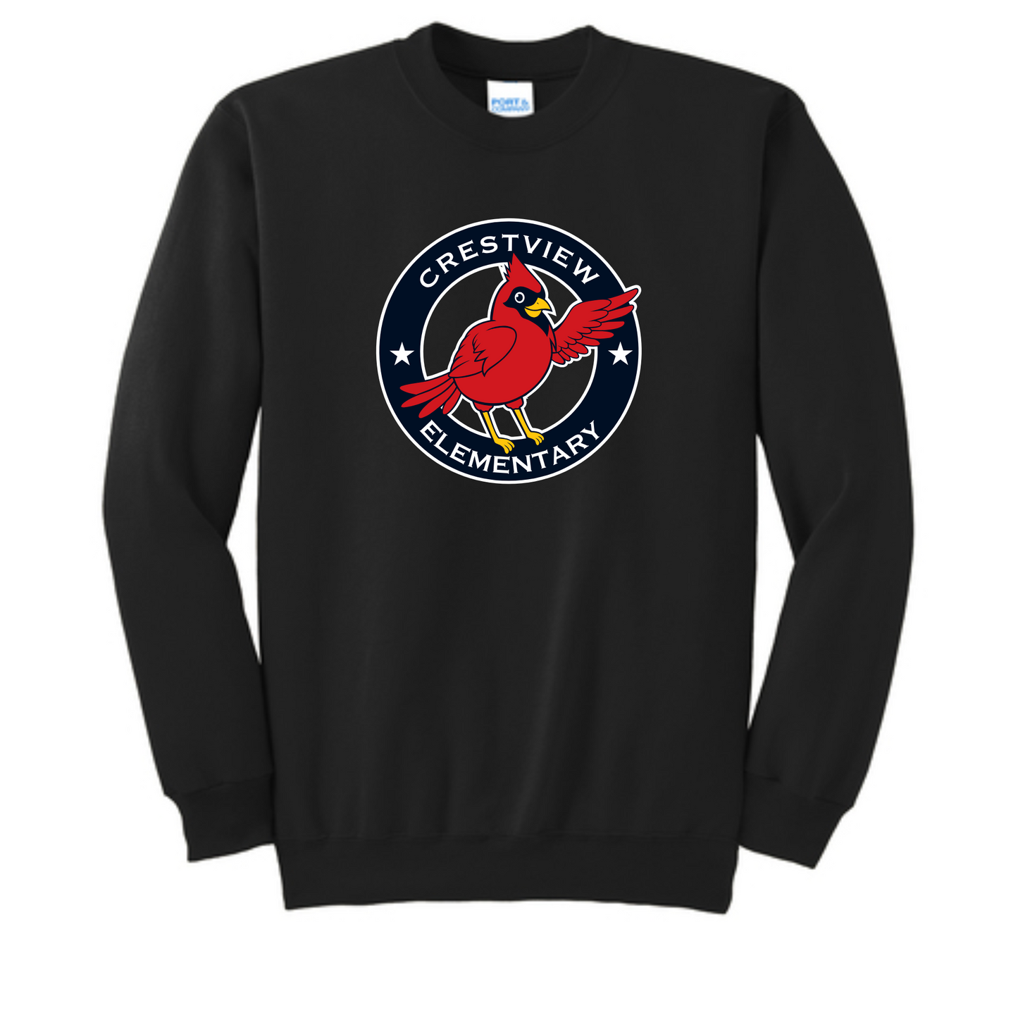 CES ADULT Essential Fleece Crewneck Sweatshirt - Traditional Logo {2 Color Choices}