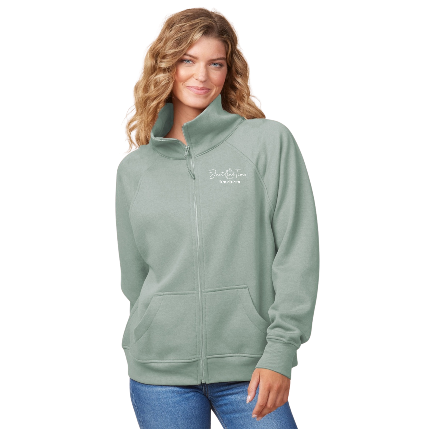 Enza® Ladies Boxy Full Zip Fleece