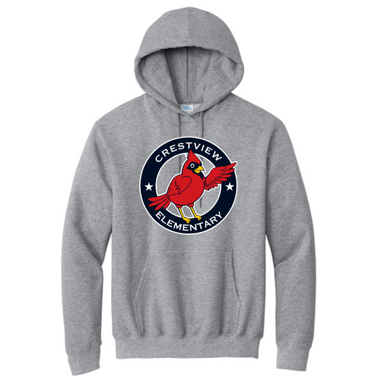 CES Youth Core Fleece Pullover Hooded Sweatshirt - Traditional Logo {4 color Choices)