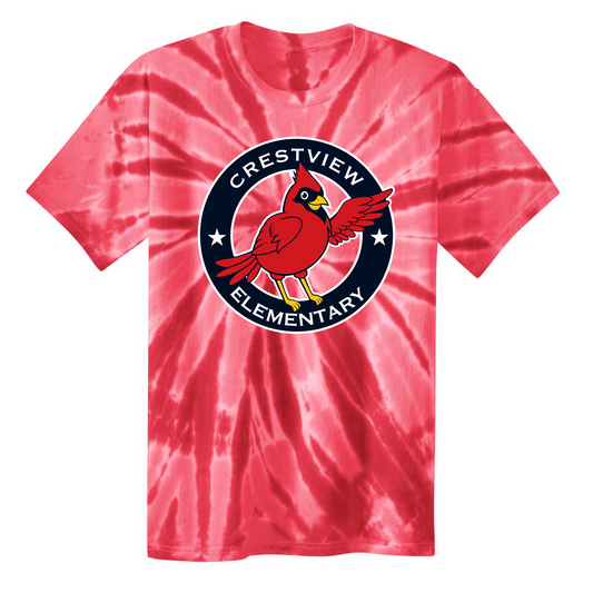CES YOUTH Youth Tie-Dye Tee - Traditional Logo {2 Color Choices)
