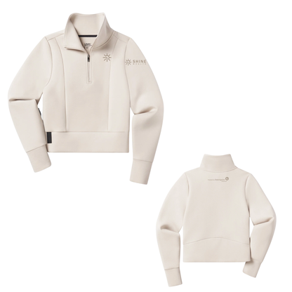 Shine UNRL Womens LuxBreak Half-Zip Pullover {3 Color Choices}