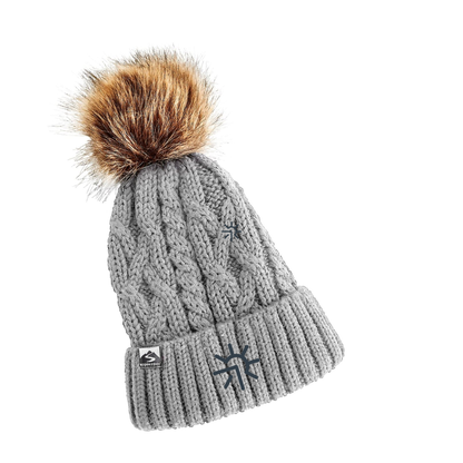 Shine Storm Creek Women's Show Off Cable Knit Pom Hat