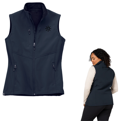 Shine Storm Creek Women's Trailblazer Fleece-Lined Softshell Vest {2 Color Choices}