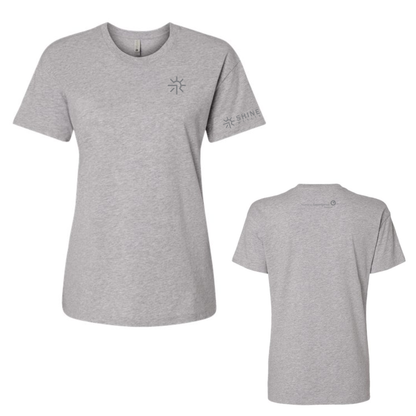 Shine Next Level Women's Cotton Relaxed T-Shirt {3 Color Choices}