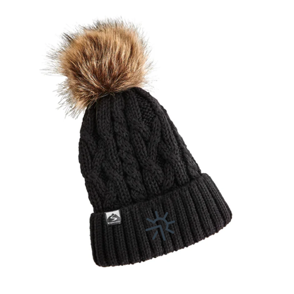 Shine Storm Creek Women's Show Off Cable Knit Pom Hat